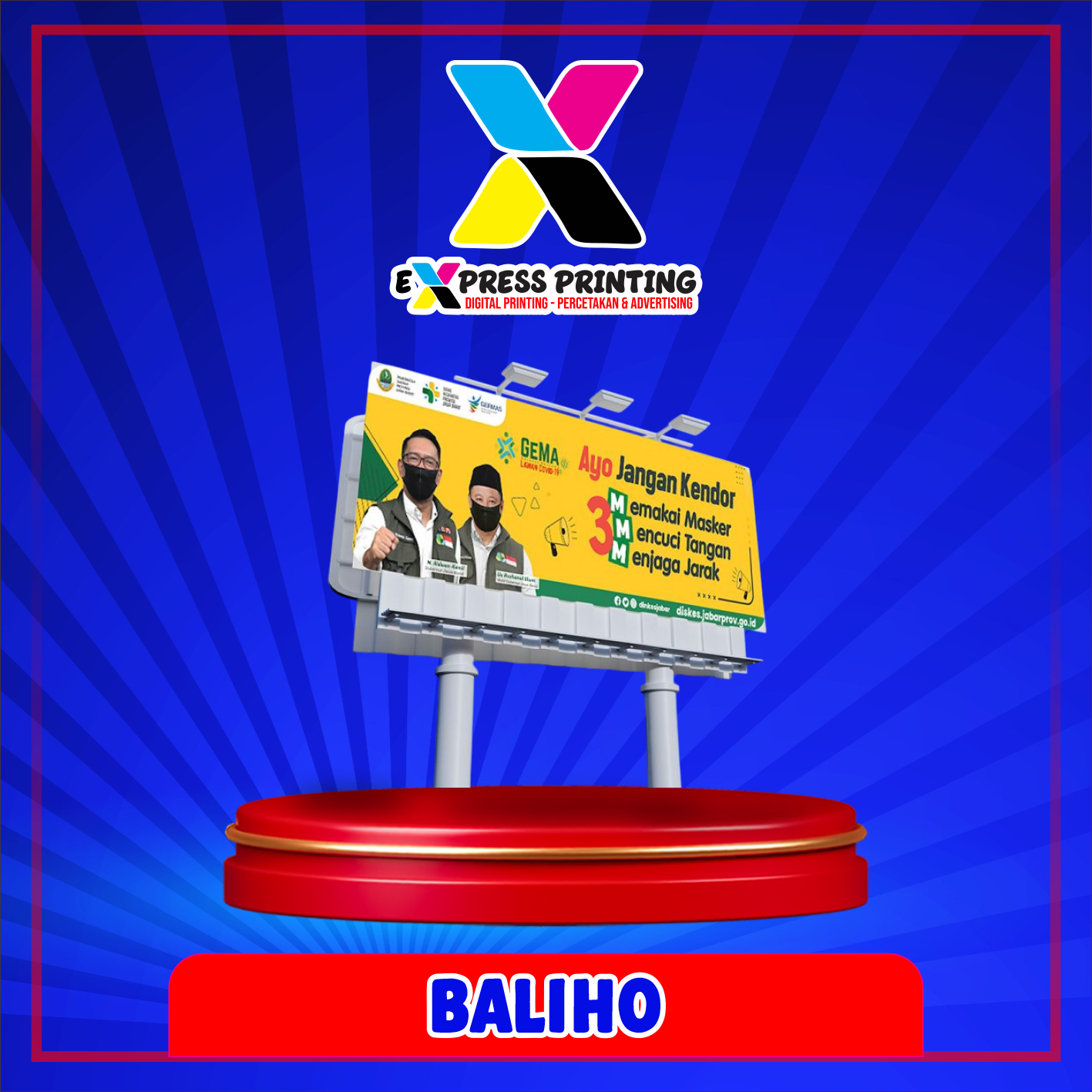 Cetak Baliho Express 24 Jam