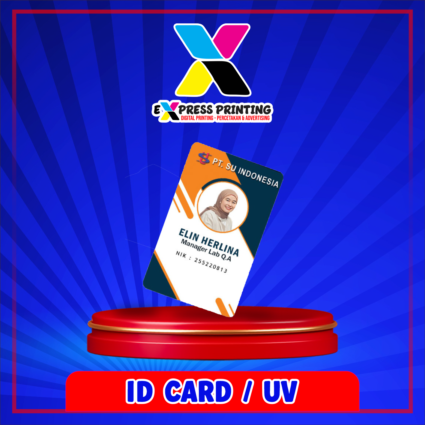 Cetak ID Card Express 24 jam
