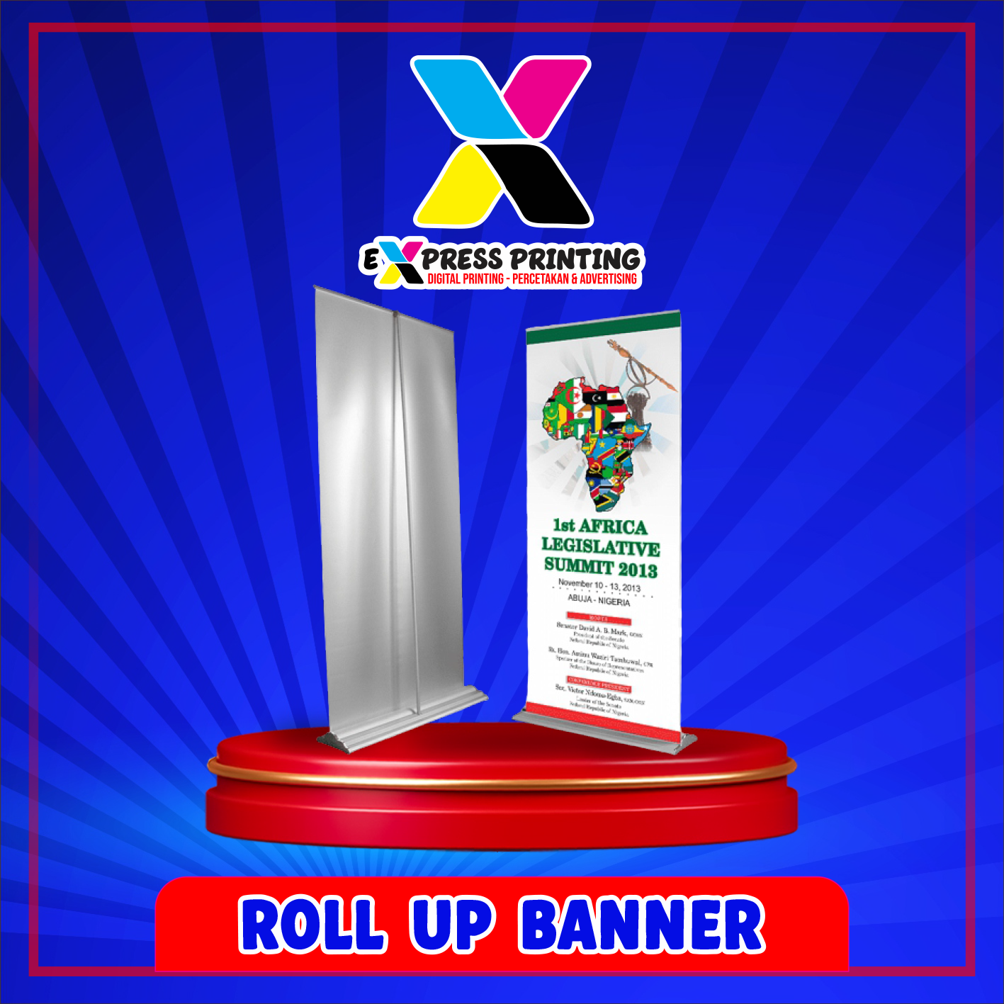 Cetak Roll Up Banner Express 24 jam