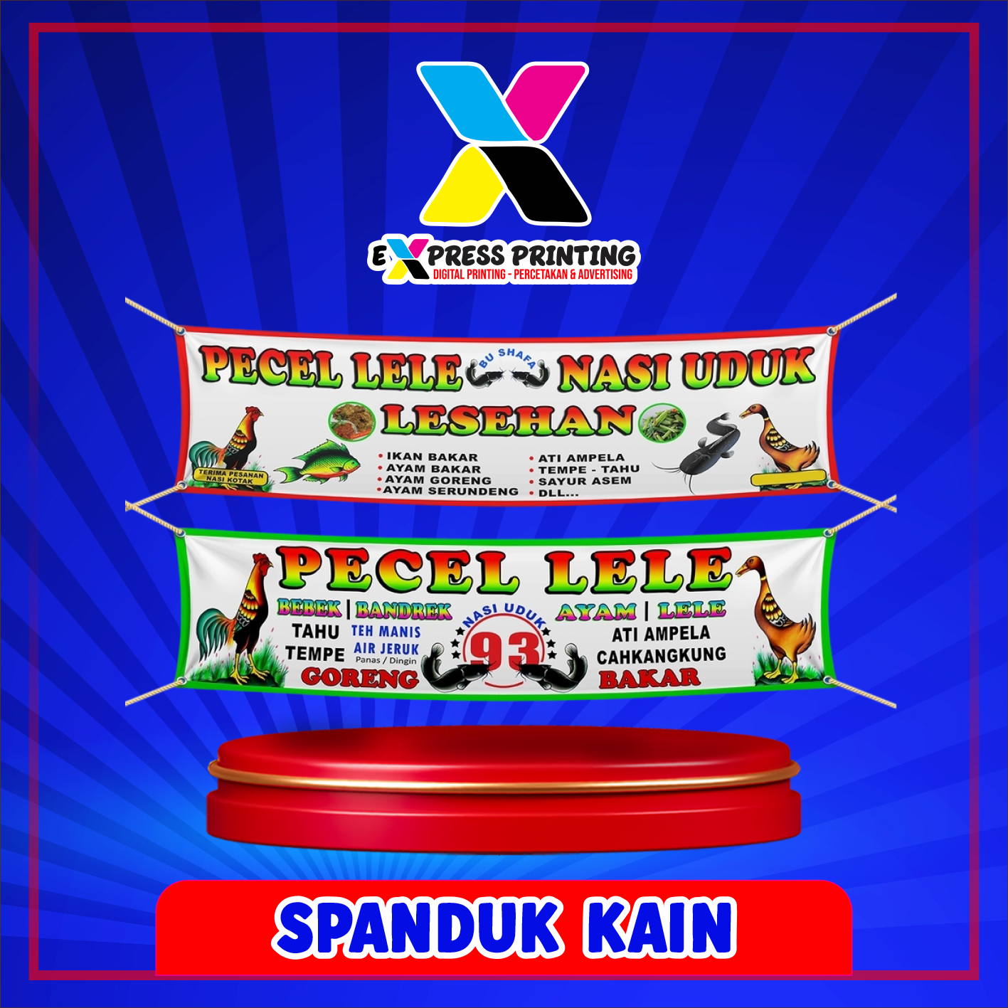 Cetak Banner kain Express 24 Jam