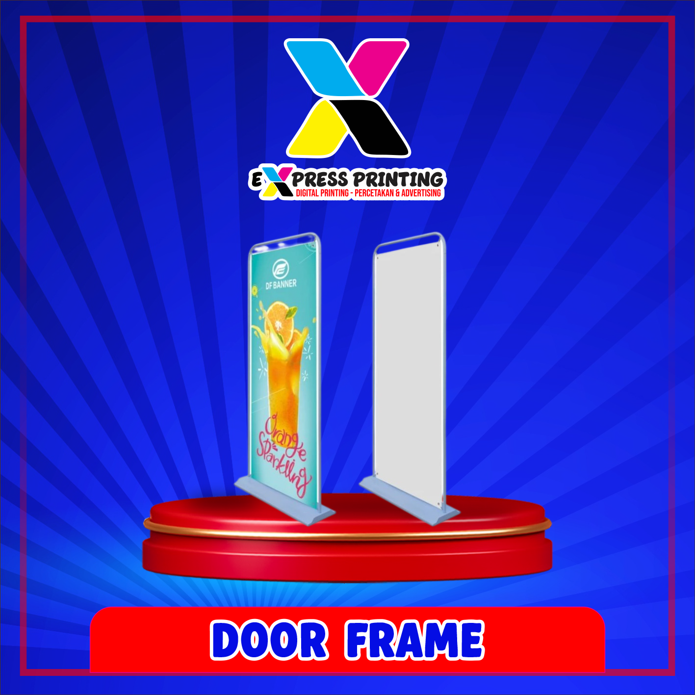 Cetak Door Frame Custom Express 24 Jam